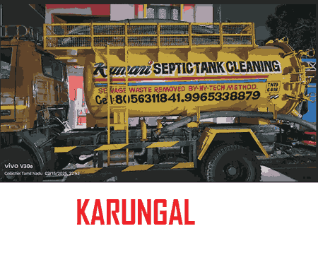 Kumari Septic Tank Cleaning in karungal
